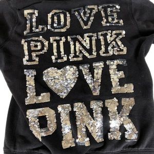PINK Sequin Hoodie